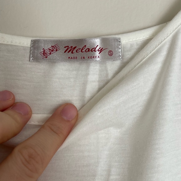 Melody Women's Full Lace Slip Extender Solid Knit Skirt Extender - Picture 3 of 8